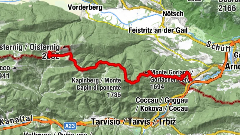 Carnic High Trail – Stage 8: Dolinza Alm – Thörl-Maglern