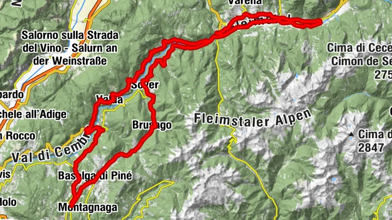 Cembra Valley - Pinè Plateau