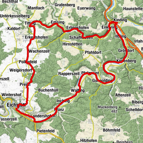 9 | Ins Anlautertal und Altmühltal