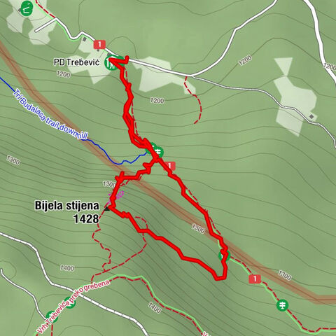 Via ferrata trebevic bijele stijene