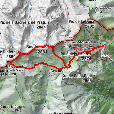 Bastiments - pic de l’infern