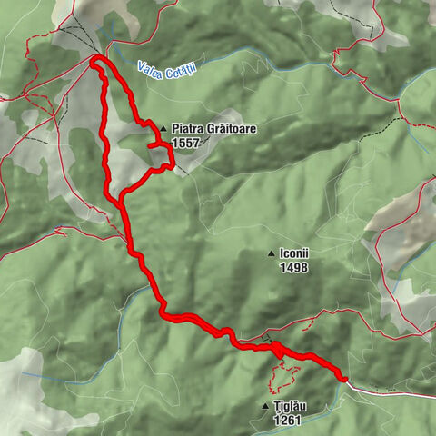 Circuitul Pietrele Albe - muntii Apuseni