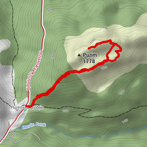 Puzim 1776m