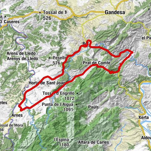 Spanish railway track