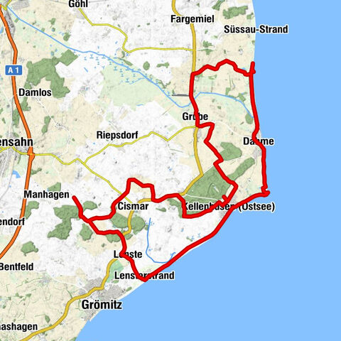 Across the OstseeFerienLand holiday region