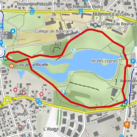 Balade à roulettes : Le Parc Bourran