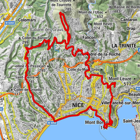 Grande Randonnée® de Pays: Lou Camin Nissart