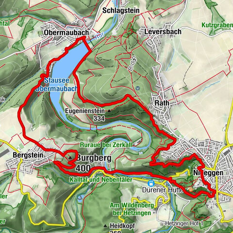 Nideggen-Bergstein-Obermaubach Rundweg