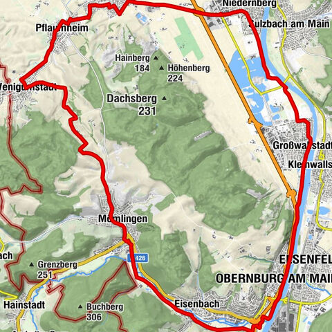 Bachgau route