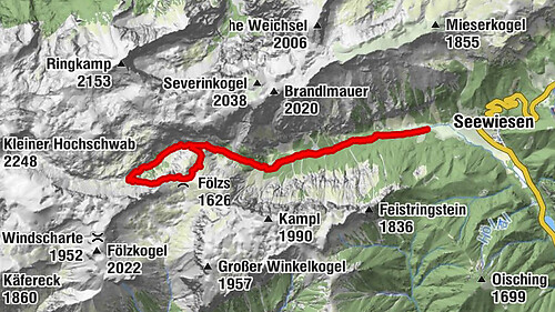 Voisthaler Hütte, Seewiesen, Turnau, Österreich Turnau, Österreich