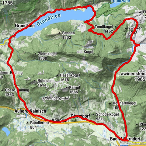 Von Bad Mitterndorf zum Grundlsee - Rundfahrt