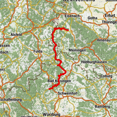 Rhön Cycle Path TransTriskele