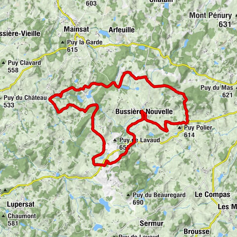 Route No. 6 - Bussière-Nouvelle