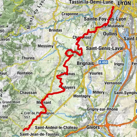 Roman Gier Aqueduct path