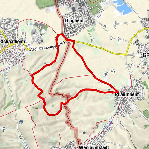 Geopark circular route: Wartturm path (P1)
