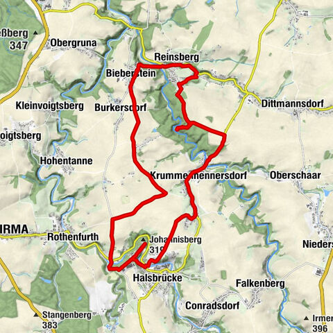 Lightshaft South route - experience the Rothschönberger Stolln!