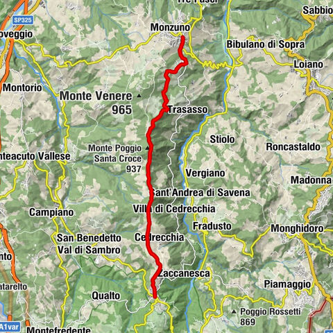 Monzuno - Monte Poggio Santa Croce - Monte del Galletto - Poli