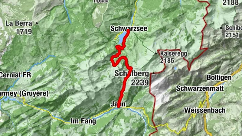 Alpine Panorama Route Stage 20 (SchweizMobil 3)