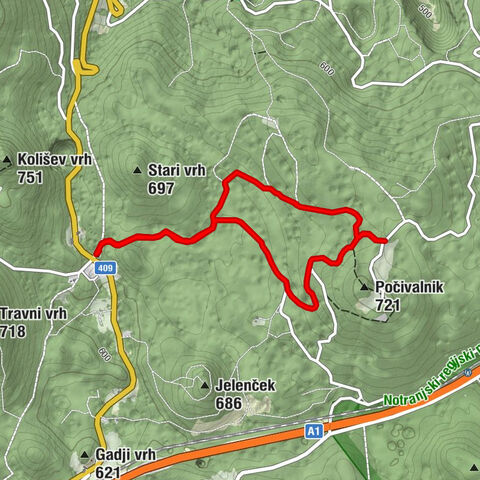 Heart trail Postojna