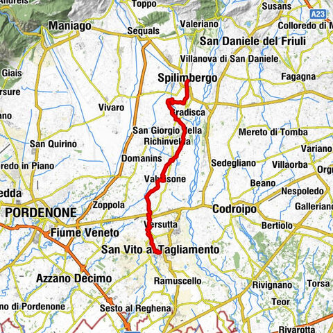 Stage 2 - FVG6 Spilimbergo - San Vito al Tagliamento (C602)