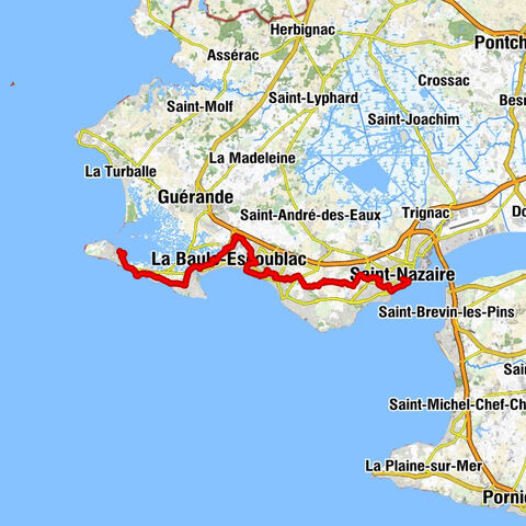 The Vélocéan from Saint-Nazaire to Le Croisic