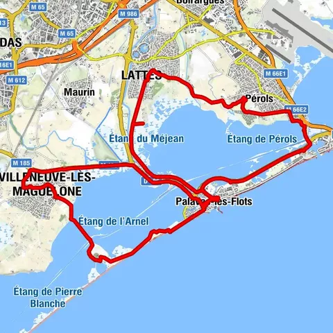 LOOP CYCLO N°27 - LES ÉTANGS PALAVASIENS