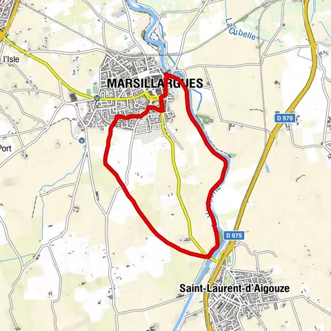 LES BERGES DU VIDOURLE CIRCUIT - ESPACE VTT FFC PAYS DE LUNEL