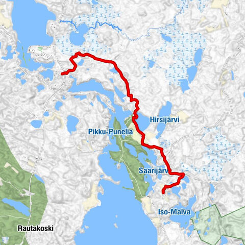 Hämeen Ilvesreitti Syvälahti-Nummela