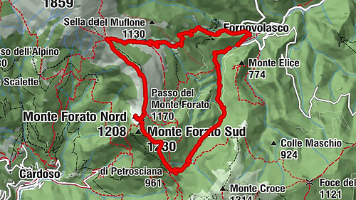 Anello del  M. Forato