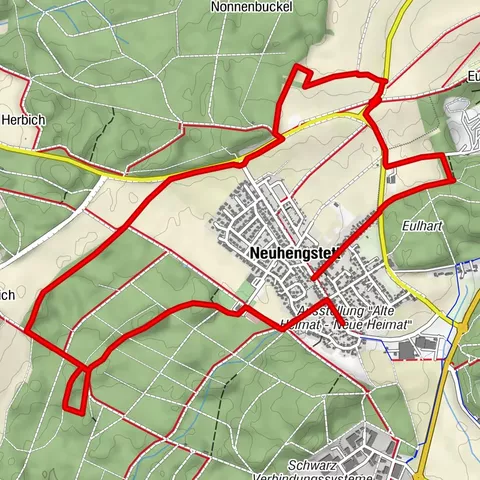 Rundwanderweg Neuhengstett