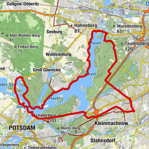 Einmal um die Havel