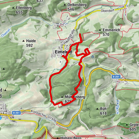 Goldspur Eimelrod (Quality route)