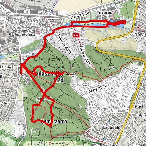 XI. kerület - Vadász-hegy - Budapest - Tóváros