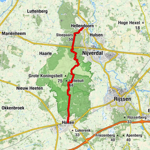 Hellendoorn - Stoepaars - Holterberg - Holten