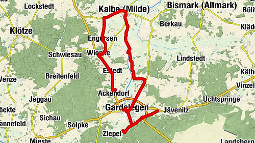 Tour 9: Radtour zu altmärkischen  Dorfkirchen und Gartenschönheiten