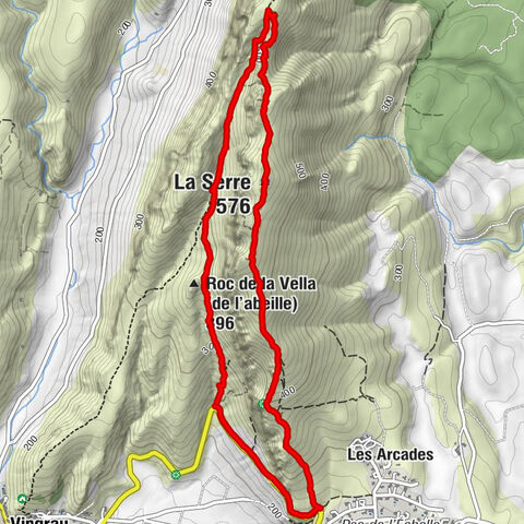 Vingrau tour la serre