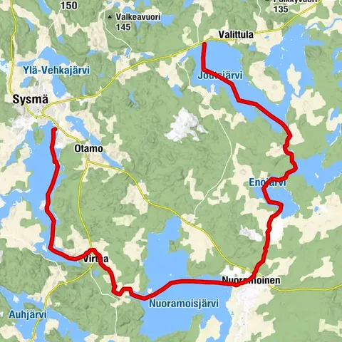 Tainionvirta and Virta, Sysmä