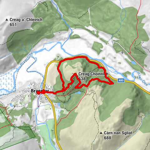Auchendryne - Braemar - Farquharsons Bar and Kitchen - Creag Choinnich