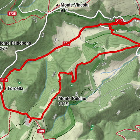 San Severino Marche - Monte Pulcino - Il cantuccio - Santa Maria di Valfucina