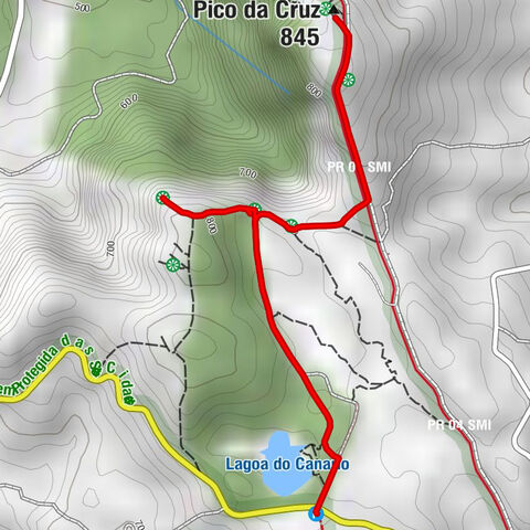 Sete Cidades - Miradouro da Boca do Inferno - Pico da Cruz