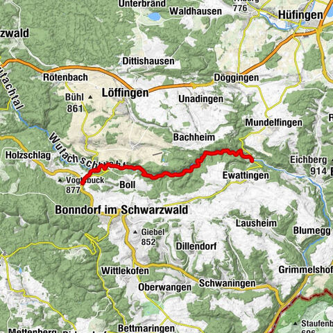 Die Lotenbachklamm und die Wutachschlucht