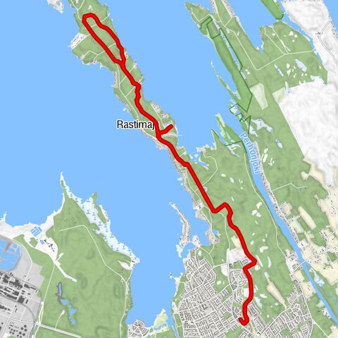 Kokkola - Ulkometsä - Vikå - Rastimaja