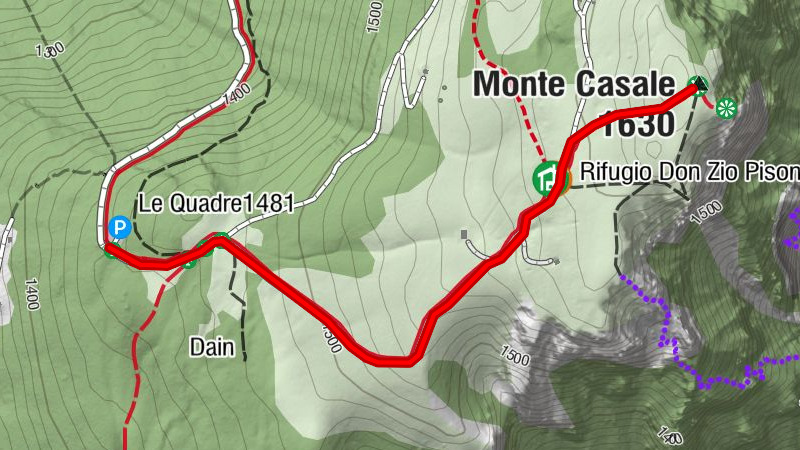 Monte Casale da Comano