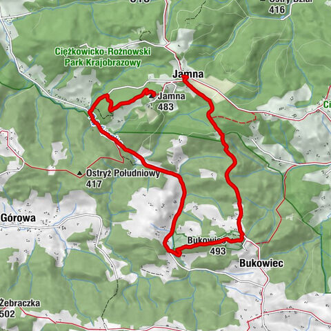 Sanktuarium Matki Boskiej Niezawodnej Nadziei - Kaplica Męczeństwa - Bukowiec - Jamna