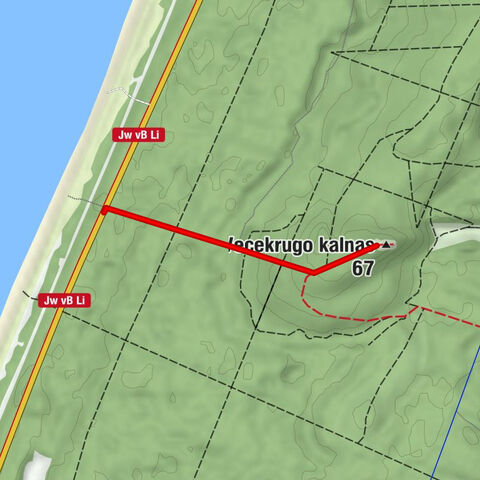 Neringa - Vecekrugo apžvalgos bokštelis