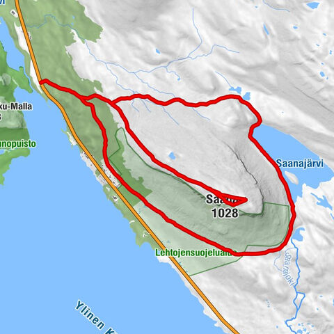 Enontekiö - Saana 747 näköalatasanne 2 - Saana
