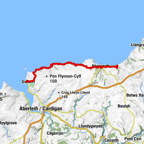 Gwbert - Foel Y Mwnt - Holy Cross Church - Tresaith