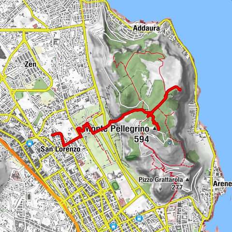 San Lorenzo - Monte Pellegrino