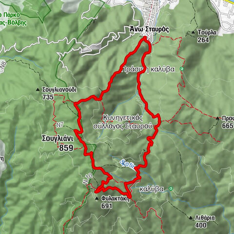 Αγνάντι - Σουγλιάνι - Τσολάκη - Άνω Σταυρός