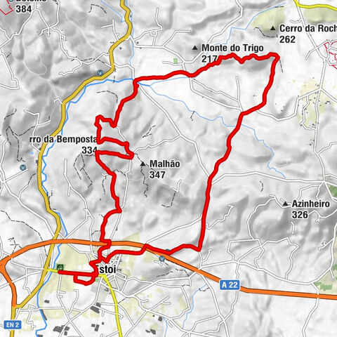 Conceição e Estoi - Estoi - Cerro da Bemposta - Monteiro